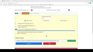 How to generate a password Change password length jd19website [upl. by Sinned159]