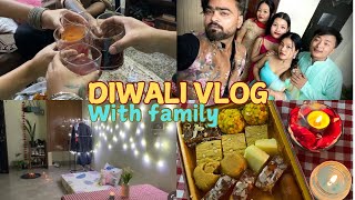 Celebrating Diwali with my fav humans 🤍Family [upl. by Petromilli]