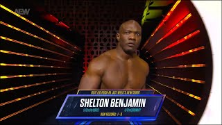 Shelton Benjamin Entrance  AEW Dynamite October 23 2024 [upl. by Namron]