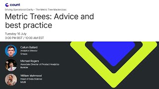 Metric Trees Advice and best practice [upl. by Enelia]