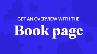 04 Get an overview with the Book page [upl. by Perzan]