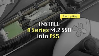 Install A Series SSD into PS5 [upl. by Atwahs303]