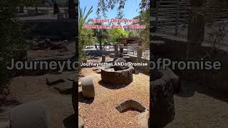 Ancient Olive Press in Capernaum Sea of Galilee the Town of Jesus… oldcityjerusalem israel [upl. by Hanikehs]