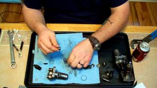 Bosch PFR type diesel injection pump teardown [upl. by Renrew945]