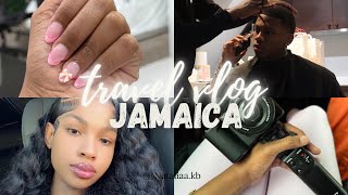 TRAVEL WITH ME TO JAMAICA  AIRPORT VLOG 9 HOUR FLIGHT  KIMOYA BAILEY [upl. by Nyral]