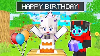 Its SHEYYYNs BIRTHDAY in Minecraft [upl. by Marder]