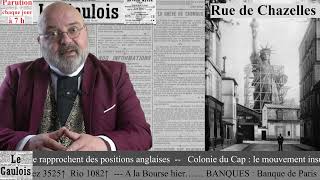 21 Décembre 1899 Séance frustrante à la ChambreIncendie à la fonderie de Chazelles [upl. by Bj]