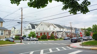 Walk tour in Kearny NJ  Some of the streets of the northwestern part of the town [upl. by Dazraf]