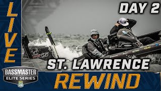 2023 Bassmaster LIVE at St Lawrence River  Day 2 [upl. by Yurt474]