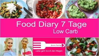 Food Diary 9 I Low Carb I Sandras Kochblog I Covershooting Kochbuch I inklusive Rezepte [upl. by Mailand]