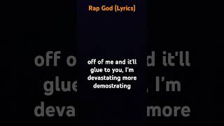 Rap God Lyrics [upl. by Atsyrk]