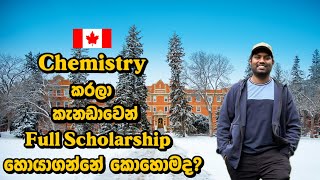 Full Scholarships CanadaHow to get a full scholarshipUniversity of Alberta Chemistry Scholarships [upl. by Atnauqahs]