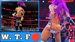 MIND BLOWING🛑WWE SUPERSTAR SASHA BANKS STRIPED NKED ON LIVE TV [upl. by Mya]