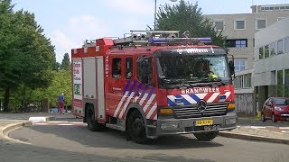 PRIO 1 Kazerne Willem ASW 133631 Brandweer Amsterdam Naar Een Meting In Amsterdam [upl. by Eob]