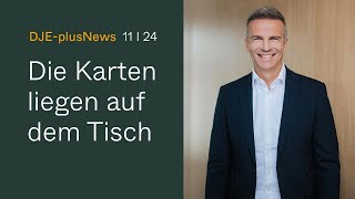 Die Karten liegen auf dem Tisch​ DJEplusNews November 2024 mit Mario Künzel [upl. by Lincoln]