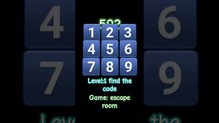 Escape room level 1 [upl. by Yattirb]