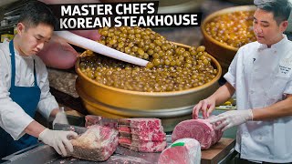 How Two Master Chefs Run the Only MichelinStarred Korean Steakhouse — Mise En Place [upl. by Schreib]