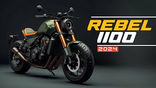 2024 Honda Rebel 1100  LUXURY design [upl. by Aiuqet]