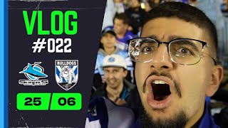 Matchday Vlog〡Cronulla Sharks v Canterbury Bulldogs〡Round 2〡Vlog 022 [upl. by Eixid]