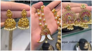 Latest Antique Earrings  Necklace at wholesale prices  Wa 9620717408 antiqueearrings necklace [upl. by Reh]