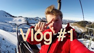 The Austrian Alps  SkiingMy Life amp Much more  VLOG 1 [upl. by Kcorb]