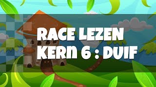 Leren Lezen Eerste Leerjaar  Race Lezen  Veilig en Vlot Kern 6  Duif [upl. by Etnahsa]