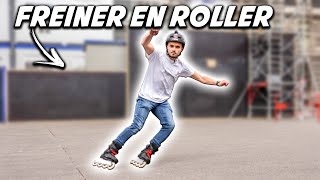 APPRENDRE LE FREINAGE À ROLLER EN 5 MIN CHRONO [upl. by Edaj]