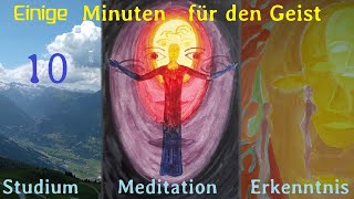 Denken Meditation und Selbsterkenntnis 10  Die sinnbildMeditation die Rosenkreuz Meditation [upl. by Ainival]