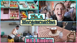 XXL Vlog  Brotdosen  6 Schulkinder  Neue Gartenmöbel  Morgenroutine mit Flo DieGroßfamilie [upl. by Latimer]