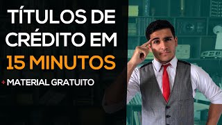 TÍTULOS DE CRÉDITO  RESUMÃO  DIREITO EMPRESARIAL  PDF GRATUITO [upl. by Wrennie892]