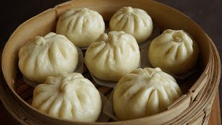 Baozi Chinese Steamed Chicken Buns Full Recipe dough stuffing making and cooking technics [upl. by Cloe]