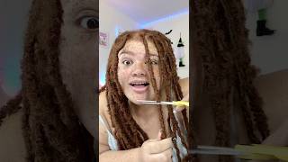 cutting ALL of my locs bigchop [upl. by Yssis]