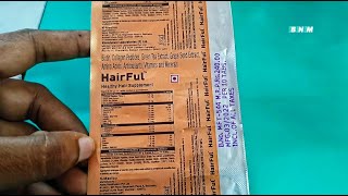 Hairful tablet uses in hindi  hairful tablet for Stop the hair fall  hairful tablet benefits hair [upl. by Sankey]