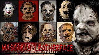 TODAS LAS MASCARA QUE USO LEATHERFACE  MaxiLunaPMY [upl. by Asirrak]