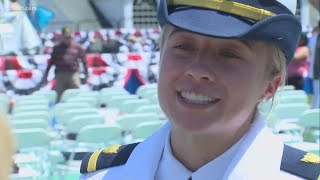 Coast Guard Academy Class of 2024 graduated on Wednesday [upl. by Vivia]