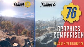 NEW Graphics Comparison  Fallout 4 vs Fallout 76  Fallout 76 [upl. by Nuawd]