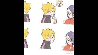 el besocomicborusaranex generationespero gustedimencion boruto [upl. by Sarette]