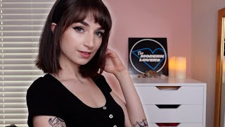 ASMR  Record Store Roleplay 🖤 soft spoken [upl. by Kusin]