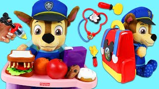 Paw Patrol Baby Chase Get a Doctor Checkup for School [upl. by Assirok384]