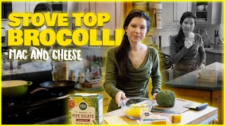 Stovetop Broccoli Mac amp Cheese  Quick amp Easy Recipe [upl. by Rubinstein]