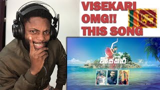 Visekari  Lyric Video  Pasan Liyanage ft Bachi Susan amp Rude Bwoy  REACTION [upl. by Welcher]