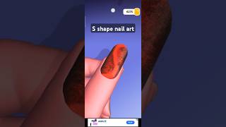 s shape nail art nail art nail designs creative video ❤️ [upl. by Zingg16]