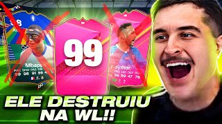 TIREI UM FUTTIES 99 SURREAL ELE BOTOU O NEYMAR E MBAPPÉ NO BANCO [upl. by Nylirehs]