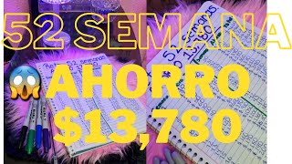 AHORRO FACIL 13780 EN 52 SEMANAS ‼️‼️‼️ [upl. by Ymaral]