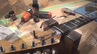 Stratocaster Stripped Truss Rod Nut [upl. by Atirb]