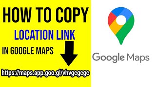 how to copy location address link in google maps and paste it to website youtube or Facebook android [upl. by Franciska]