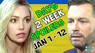 Days of our Lives 2Week Spoilers January 1  12th Brady Confesses as Theresa Rages yr [upl. by Dorree]