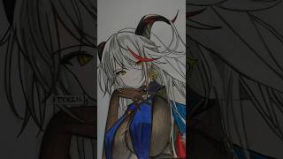 Agir  Azur Lane anime ブルーアーカイブ drawing アニメ [upl. by Aibsel]