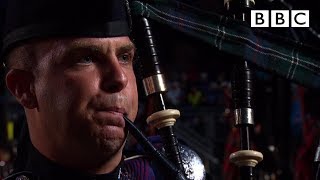 The Massed Pipes and Drums  Edinburgh Military Tattoo  BBC [upl. by Tella]