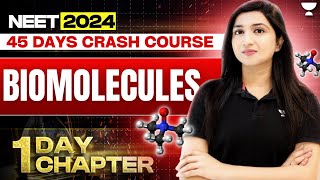 1 Day 1 Chapter Biomolecules  45 Days Crash Course  NEET 2024  Akansha Karnwal [upl. by Schilt]